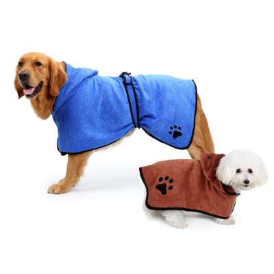 China Wholesale Custom Stocked Microfiber Pet Bath Soak Up Towel for sale