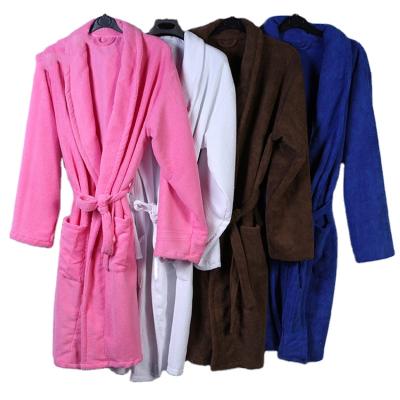 China QUICK DRY Custom Hot Different Color Cotton Waffle Hotel Couples Women Bathrobe Ladies Bathrobe for sale