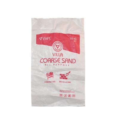 China Flour Packaging Bags Plastic PP Woven Packing Bags Moisture Proof Plastic Bag for sale