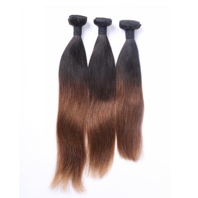 China Wholesle 8-30 Inches Human Hair Extension Ombre Color Brazilian Hair Weaving for sale