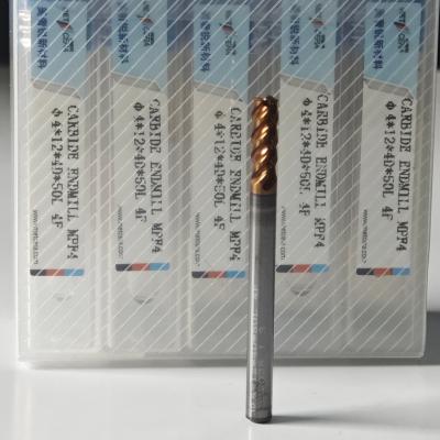China 4 flautas universales Molinos de extremo plano de 2 mm para cortar acero de aleación baja en carbono Φ2x6x4Dx50mm en venta