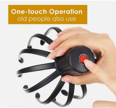 China Electric Octopus Claw Head Massager For Easy Pain Relief , Octopus Claw Massager For Sale for sale