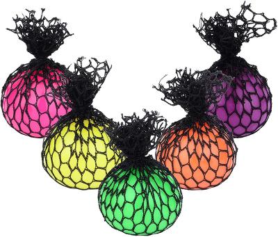 China Squishy Toy Mini Mesh Stress Balls squeezy fidgety person Jumbo Squeeze Balls HUAYI fidgety person toys for sale