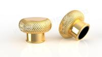 中国 オーダーメイド ゴールド / シルバー ザマック 香水キャップ 精密な 鋳造技術で製造 販売のため