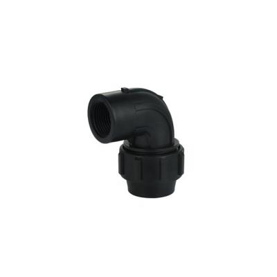 Cina 20-110MM Fittings di compressione in PP nero per l'Arabia Saudita supportati da una tecnica forzata in vendita