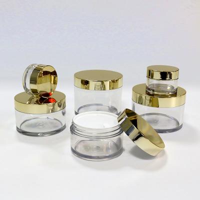 China Custom Glass Cosmetic Packaging For Eye Cream 5g 10g 15g 30g 50g 80g 100g 200g à venda