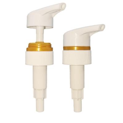 Cina Pompa di lozione di plastica di livello superiore per cosmetici pompe di uso quotidiano pompe di lozione di plastica pompa per sapone per mani 24/410 up/down lock in vendita