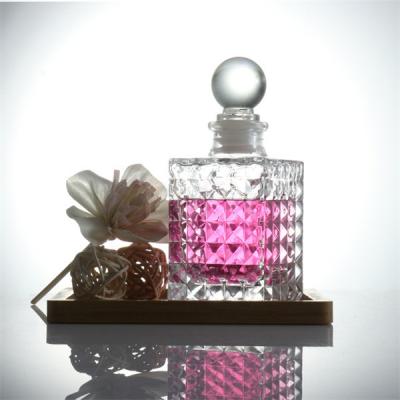 Chine Voiture en verre de diffuseur de source transparente faite sur commande d'arome avec le couvercle 100ml à vendre