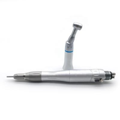 China New Design Metal MC-H031PG Stainless Steel Handpiece Dental Low Speed Kit With Push Button Contra Angle for sale