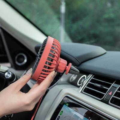 China New Arrival Air Cooler Fashion 3 Portable 360 Speed Adjustable Detachable Grille Fan Easy Clean Car Fan Used In Cars for sale