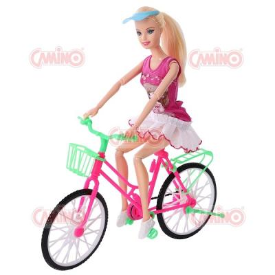 China Mini 30cm 11.5inch 12inch Fashion Doll Christmas Gift Play Set - Bike for sale