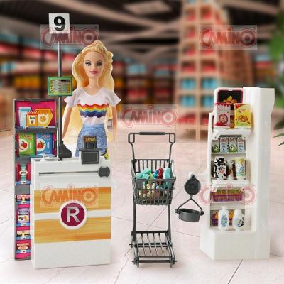 China Mini 30cm 11.5inch 12inch Doll Fashion Doll Christmas Gift Playset - Grocery Store Supermarket for sale