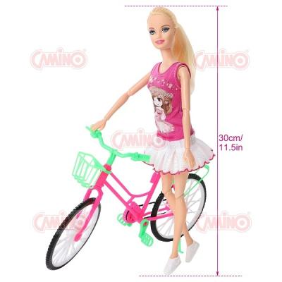 China Mini China Wholesale 11.5 Inch 12 Inch Seat Bike For Dolls Kids With Bike Carrier Kids for sale