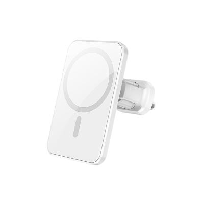 China China Supplier Wholesale Magnetic Mount Car 15w Fast Charging Magnetic Wireless Charger For Mobile Phone for sale