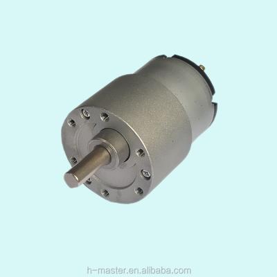 China High Precision Waterproof DC Gear Low Speed Motor GM37-520TB for sale
