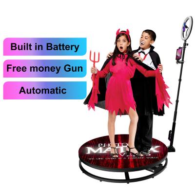 China Free Business Photobooth Enclosure 360 Degree 360 Photo Booth Logo Sticker Green Screen Photobooth Basic Configuration 360/Deluxe Configuration for sale