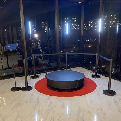 China Basic Setup/Automatic Portable 360 Photo Booth Moving Video Wedding Party Setup Slow Camera Luxury 360 Ipad Photobooth Portable 360 Degree Photo Booth for sale