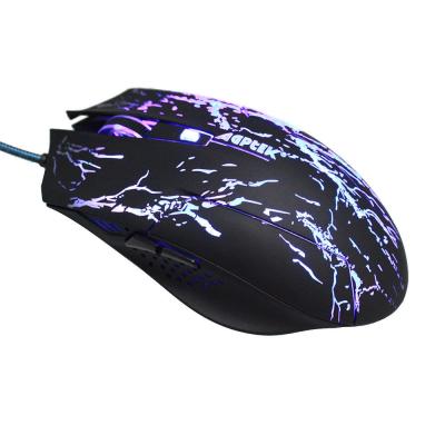 China 2400DPI Optical Adjustable 6D Button Wired Gaming Game Mice for Laptop pc mouse for sale