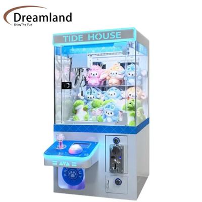 China Dreamland Hot Sale Coin Operated Mini TIDE House Crane Machine MINI Claw Game Machine for sale