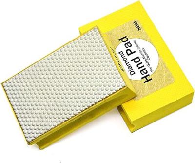 China Resin Diamond Hand Polishing Pads zu verkaufen