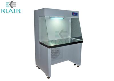 China Capa laminar horizontal do fluxo de ar do metal, banco limpo de fluxo laminar da classe 100 à venda