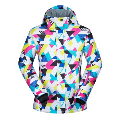 China Plus Size Color Ski Wear Women's Snow Jackets Waterproof Windproof Ski-Wear Women Winter Cotton Padded Snowwear for sale