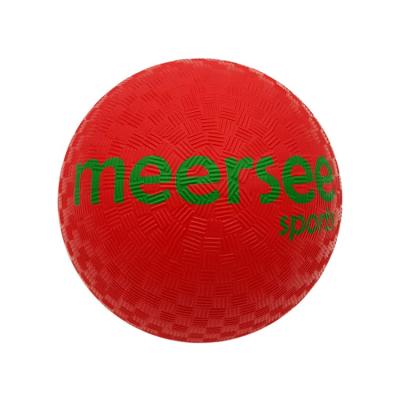 China Rubber Playground Balls Inflatable Toy Natural Rubber Mini Size for sale