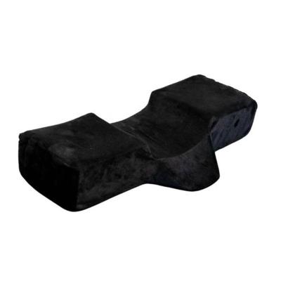 China Portable Eyelash Pillow Support Sleep Neck Memory Foam Beauty Salon Pillow Eyelash Pillow for sale