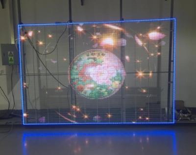 Китай Экран RGB стены СИД AC85V прозрачный видео- привел экран дисплея окна продается