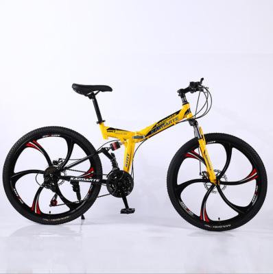 China Brand New China Disc Brake 21 Speed High Speed Foldable Mountain Bike for sale