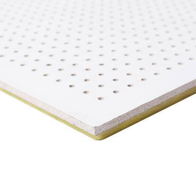 China Artistic Ceilings Composite Materials Rock Wool Thermal Insulation Panels High Density White Square Mineral Ceiling for sale