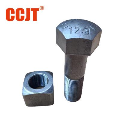Cina Bolti per scavatori in acciaio al carbonio 12.9 Bolti per PC300/ PC400/ D65 Finitura in zinco in vendita