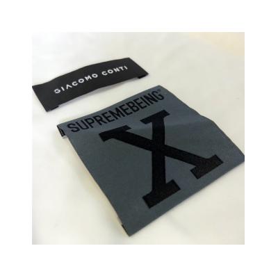China Washable Factory Custom Garment Clothes Woven Label Label / Woven Label Clothing Labels Price for sale