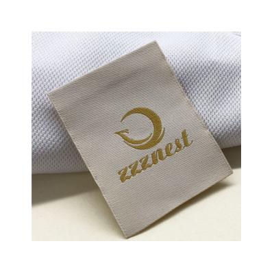 China Washable Custom Clothing Garment Label Tag Label Woven Label For Bags Shoes Clothes Clothing for sale