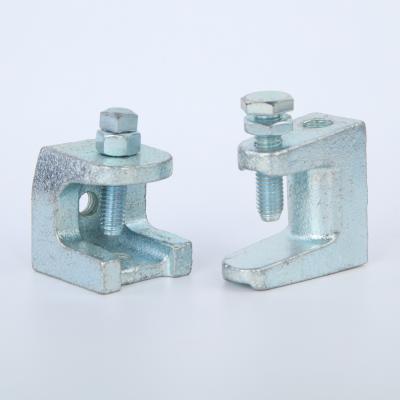 China NPT Draad 1/4“ de Straalklem van het Buis Buigzame Ijzer met Vierkante Hoofdschroef Te koop