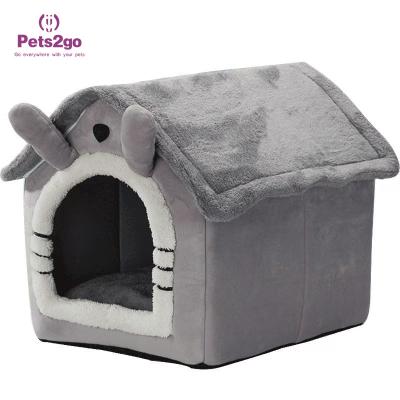 China Pets2Go Non Skid Bottom 49*39*36cm Pet House Bed for sale