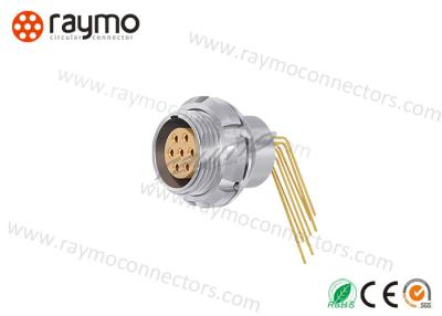 China As séries do conector fêmea 00 0B 1B 2B 3B da montagem do painel traseiro do EEG Metal o soquete push pull circular à venda