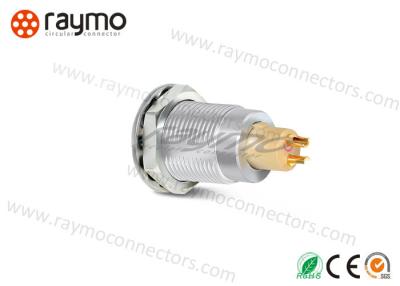 中国 電気IP50円のプッシュ プル コネクター5000はPPSの絶縁体を時間を計る 販売のため