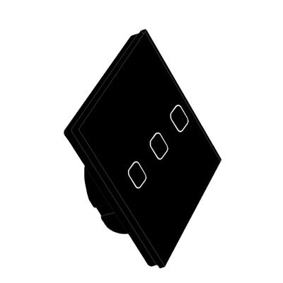 China Sell Well New Type Dimmer Touch Switch Glass Case Touch Screen Switch Panel SK-A803F-EU for sale