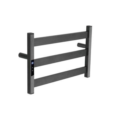 China HEATED Environmental Protection Clothes Dryer Stainless Steel White Electric Heating Towel Rack for sale