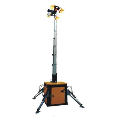 China Unidad de CCTV móvil 4*200W Caja de monitoreo de iluminación LED móvil para emergencias en venta