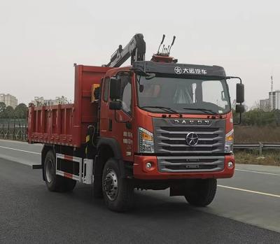 China Dayun four-wheel drive off-road grab cargo transporter 3 persons diesel 6×4 manual transmission for sale