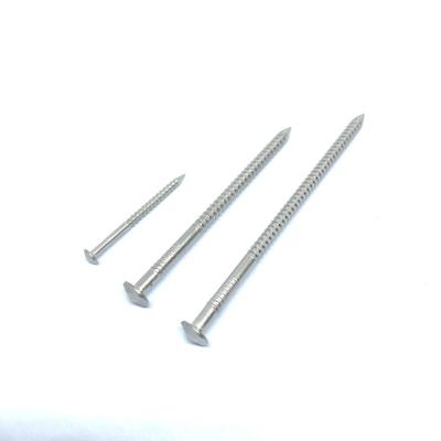 Chine L'acier de Rose Head Ring Shank Stainless de la catégorie A4 cloue pour la construction en bois à vendre