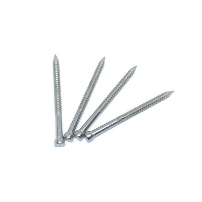 Chine Clous annulaires de tête de 50 x de 2.8mm Ring Shank Stainless Steel Lost pour des bois de construction à vendre