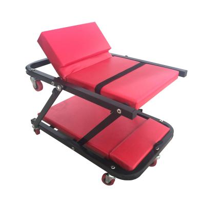 China International Heavy Duty Creeper Seat, 250 lbs. Deluxe 7 Wheel Tool Car. Ability for sale