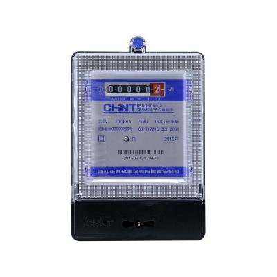 China CHINT DDS666 DDS777single Phase Electric Meter AC Power Meter DDS 666 DDS 777 for sale