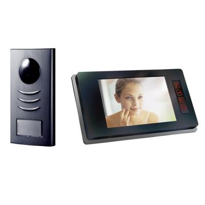 China Video Intercom 1-Familien Door Video Villa DIY ABS Plastic and Metal Video Video Kits 2 Wire Telephone Tursprechanlagen for sale