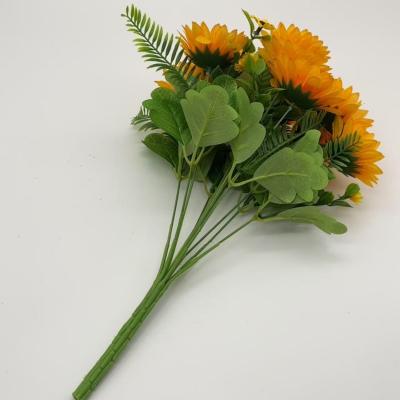 China Simulated sunflowers imitate wedding and festival decoration home ornaments for sale