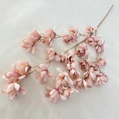 China Dirty pink artificial flower wedding hall decoration artificial flowers, peonies, cherry blossoms and roses for sale