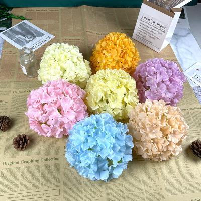 China Nieuwe simulatie van grote geborduurde balbloemen voor bruiloften, trouwzalen, huisdecoratie, woonkamers, decoratieve bloemstukken, wegbegeleiding, bloemstukken Te koop